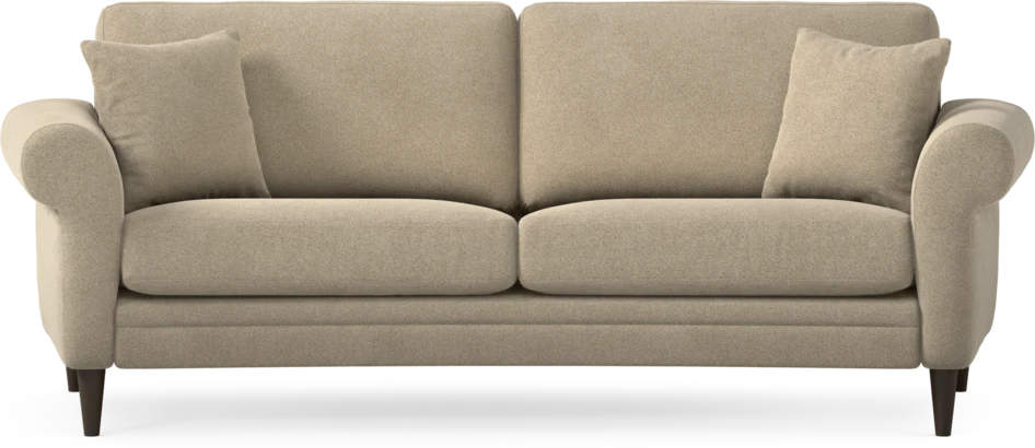 Eden - 2,5-sits soffa svängd - Beige