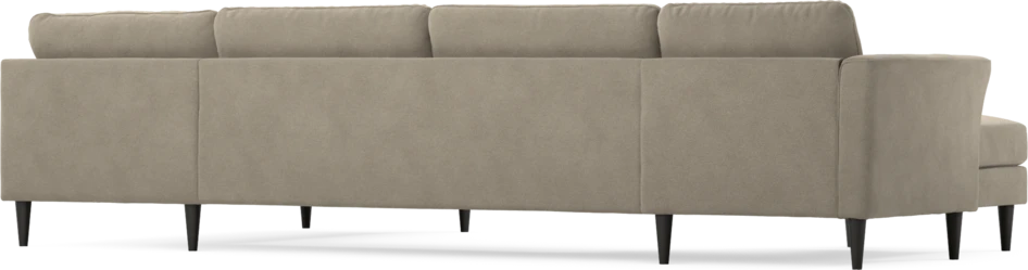 Bridge - 3-sits soffa med schäslong vänster och divan höger - Beige