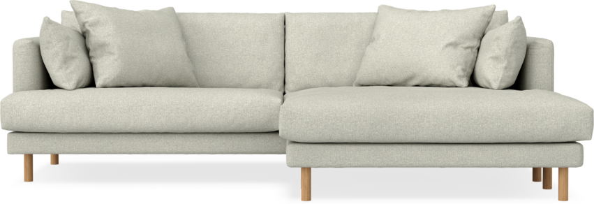 Harper - 4-sits med schäslong XL höger - Beige