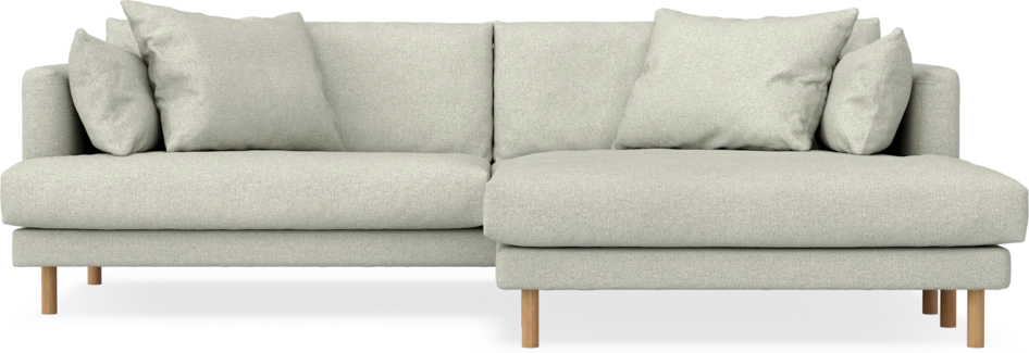 Harper - 4-sits med schäslong XL höger - Beige