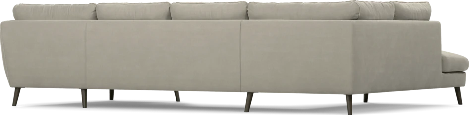 Madison - 2-sits soffa med divan vänster och schäslong höger - Grå