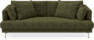 Harper - 3-sits soffa, hel dyna - Grön