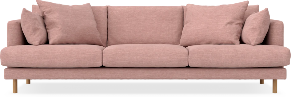 Harper - 4-sits soffa - Rosa