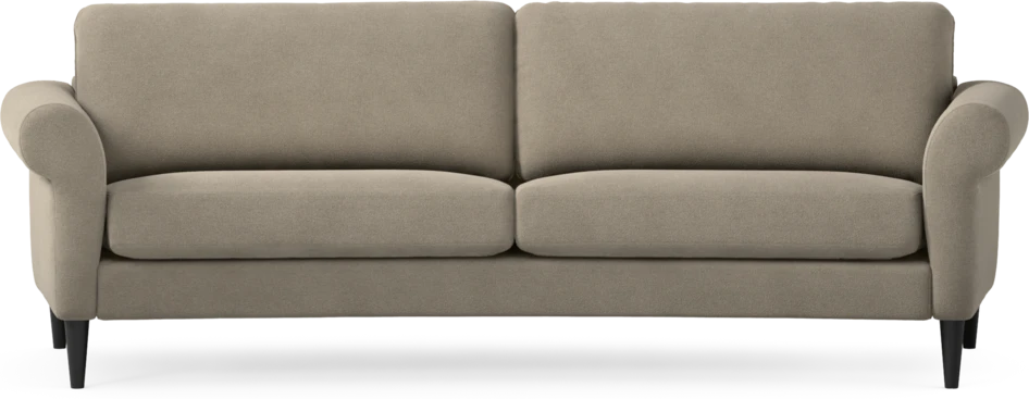 Bridge - 3-sits soffa svängd - Beige