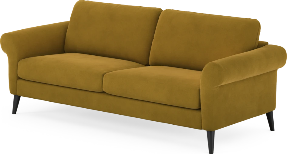 Bridge - 3-sits soffa - Gul