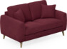 Eden - 2-sits soffa - Röd