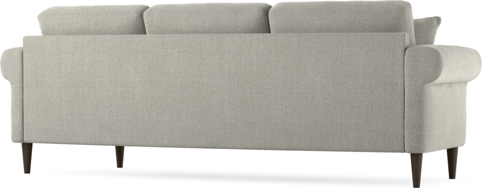 Eden - 3-sits soffa svängd - Grå
