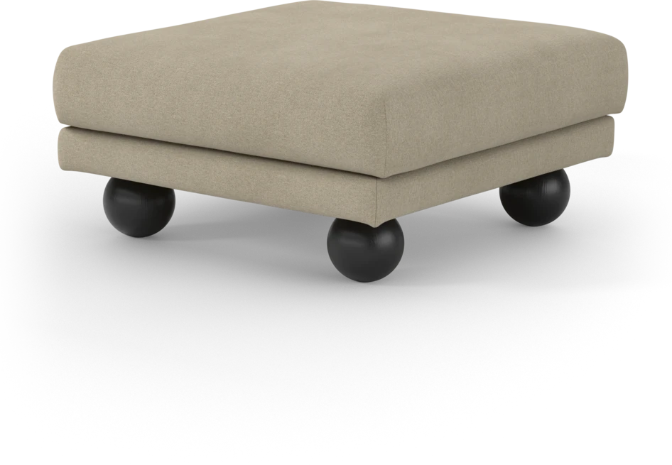Harper - Fotpall - Beige