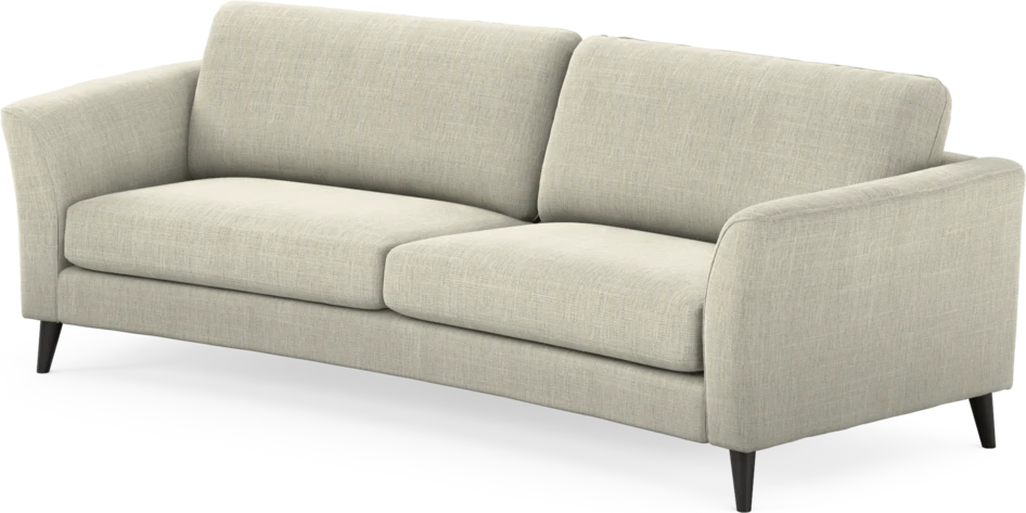 Bridge - 3-sits soffa svängd - Beige