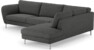 Madison Lux - 3-sits soffa med divan höger - Grå