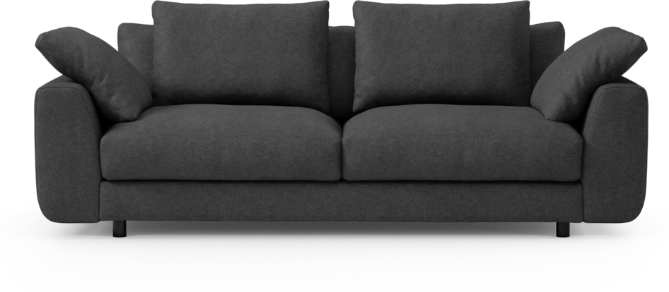 Amie - 3-sits soffa - Svart