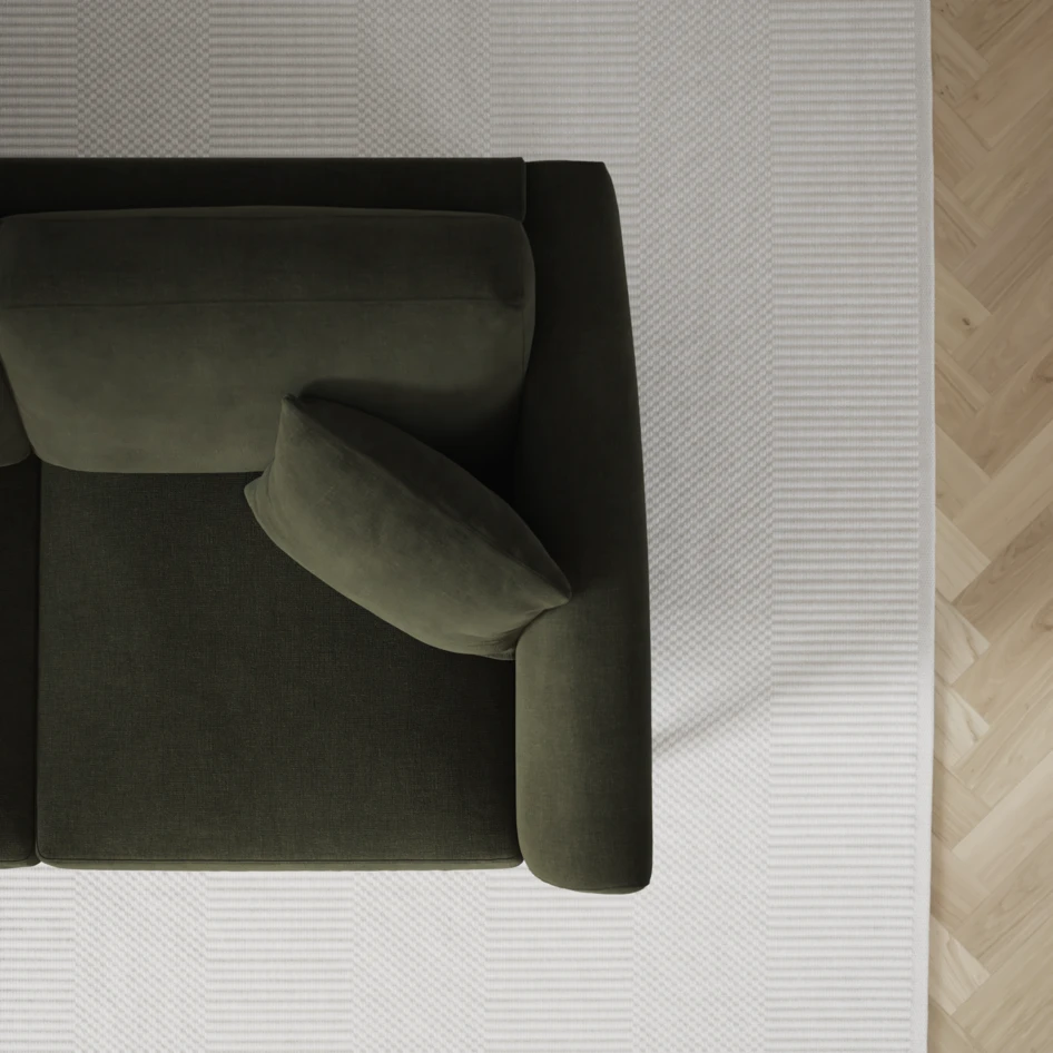 Eden - 3-sits soffa - Grön