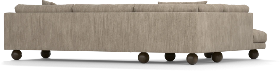 Harper - 3-sits soffa med divan vänster - Beige