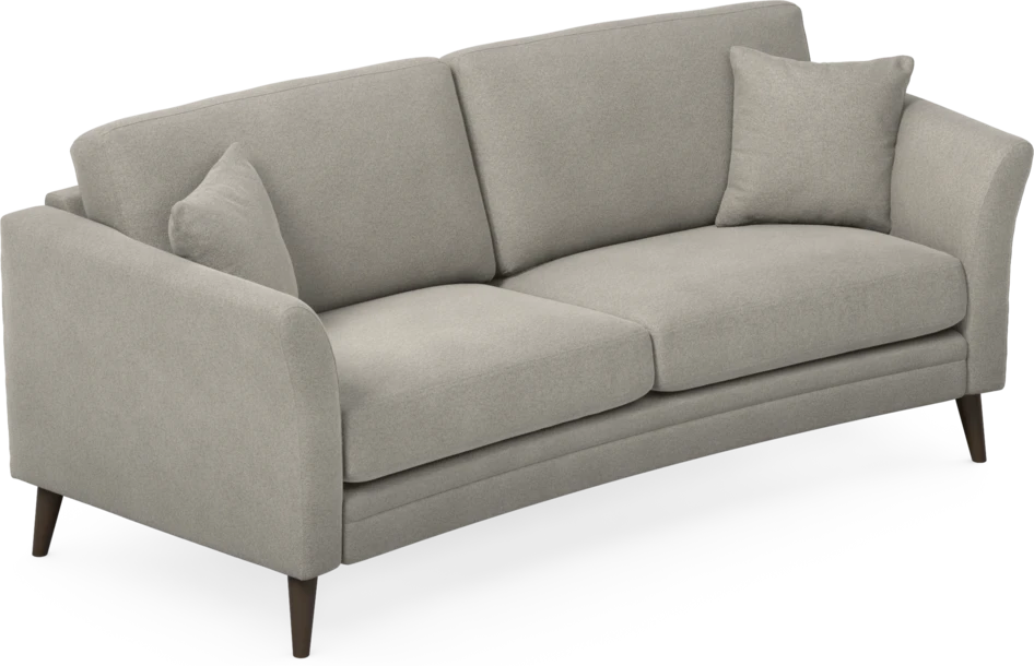 Eden - 2,5-sits soffa svängd - Grå
