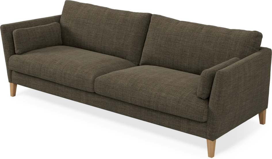 Winston - 4-sits soffa - Brun