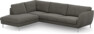 Madison - 3-sits soffa med divan vänster - Grå