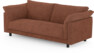 Cherrie - 2,5-sits soffa, hel dyna, fast klädsel - Orange