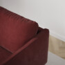 Madison Lux - 3-sits soffa med divan höger - Rosa