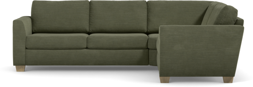 Friday - Hörnsoffa, 2,5+1,5-sits - Grön