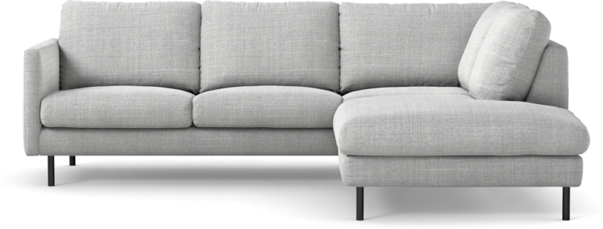 Madison Lux - 2-sits soffa med divan höger - Grå