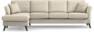 Eden - 3-sits soffa med schäslong - Beige
