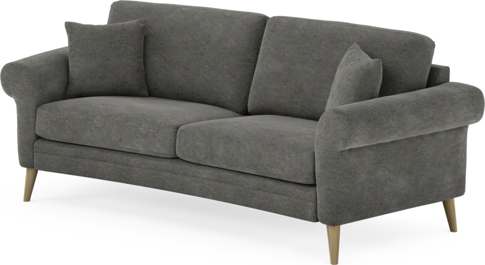 Eden - 2,5-sits soffa svängd - Grå