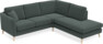 Eden - 2-sits soffa med divan - Grå