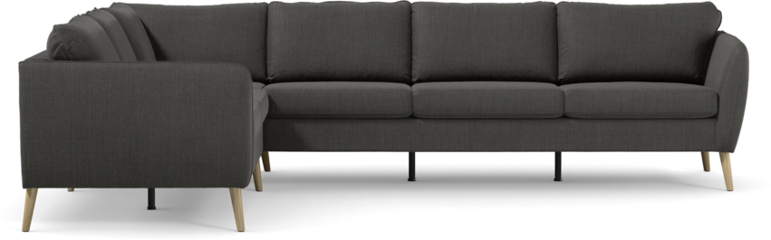 County - Hörnsoffa, 2+3-sits - Grå