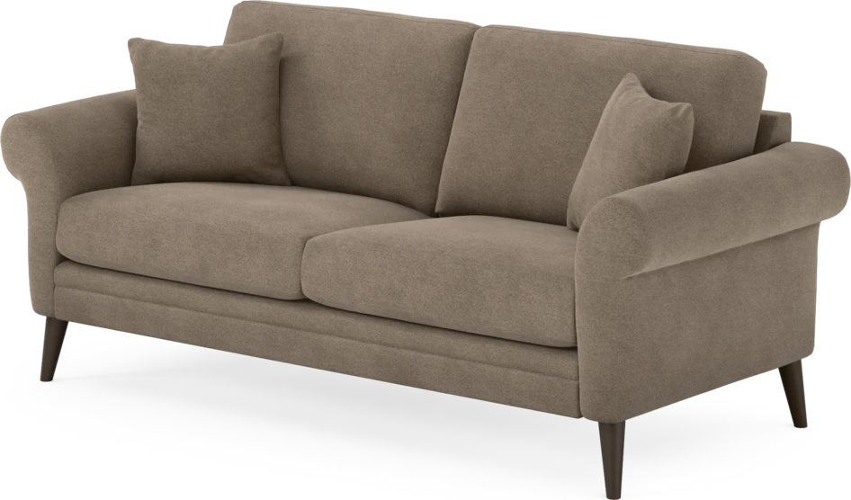 Eden - 2,5-sits soffa - Brun