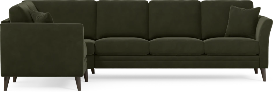 Eden - Hörnsoffa, 1+3-sits - Grön