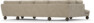 Madison Lux - 2-sits soffa med divan vänster och schäslong höger - Beige