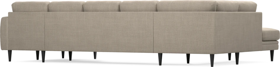 Eden - 3-sits soffa med divan vänster och schäslong höger - Beige