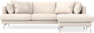 Harper - 4-sits med schäslong höger  - Beige