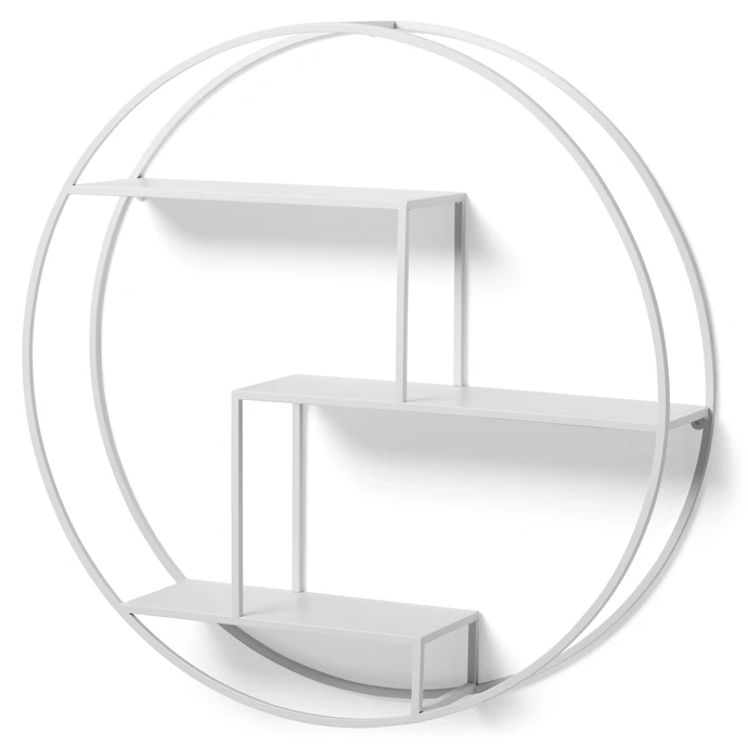 Gatsby, Vägghylla, Ø 80 cm D 17 cm