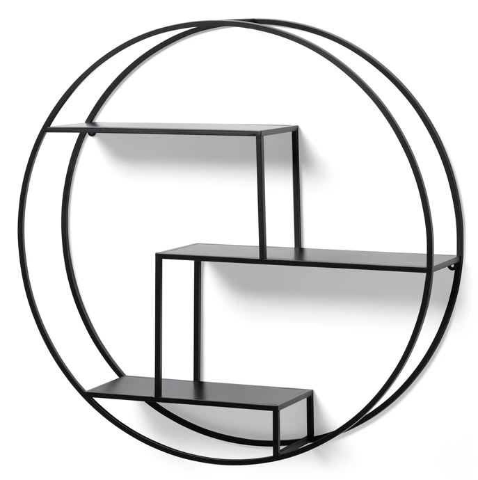 Gatsby, Vägghylla, Ø 80 cm D 17 cm