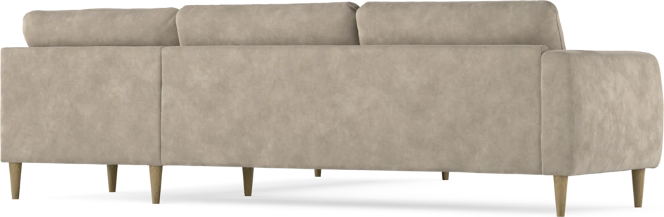 Bridge - Hörnsoffa, 3+3-sits - Beige