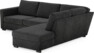 Friday - 2,5-sits soffa med divan höger - Blå