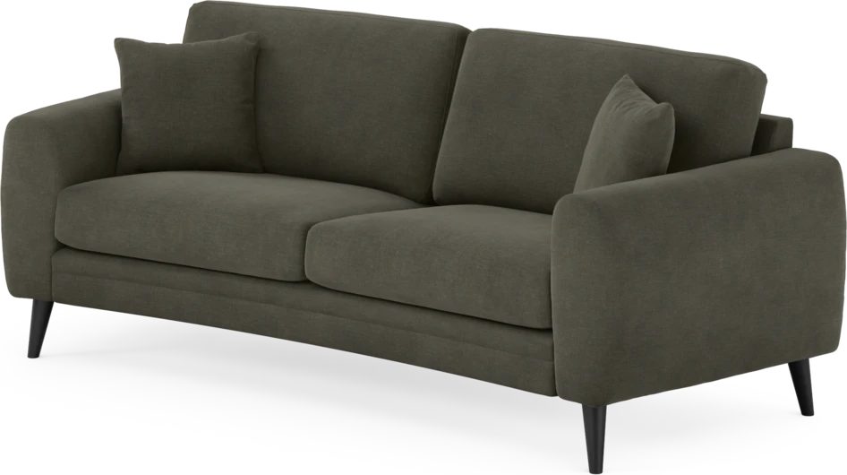 Eden - 2,5-sits soffa svängd - Grå
