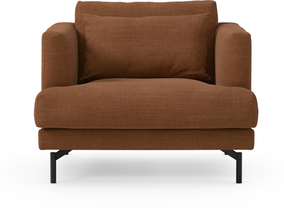 Harper - Fåtölj, 75 cm - Orange