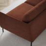 Madison - 3-sits soffa med divan vänster - Röd