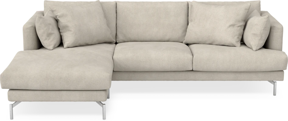 Harper - 4-sits med schäslong vänster - Beige