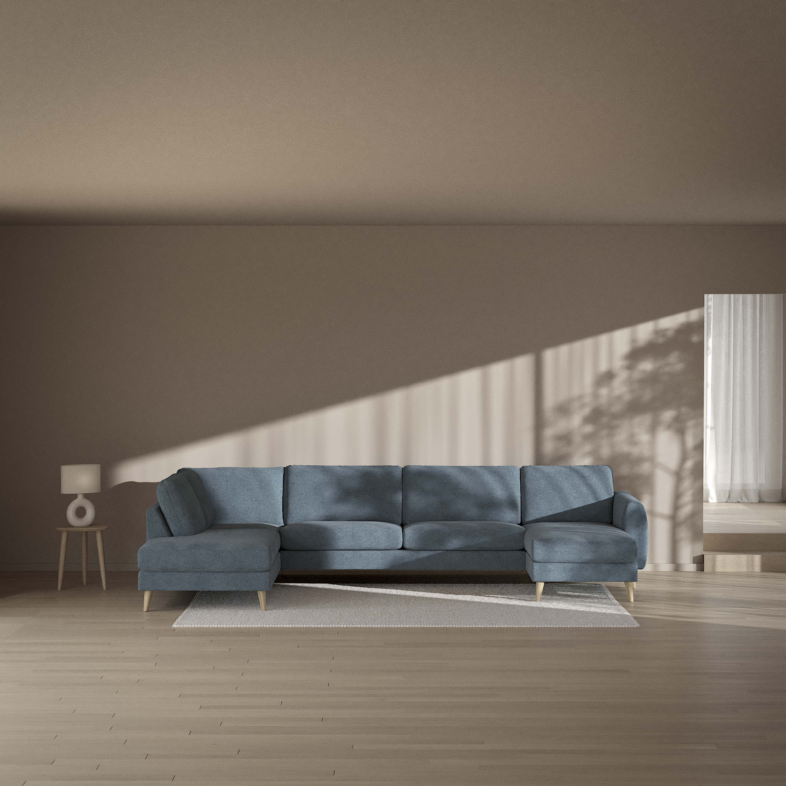 Bridge - 3-sits soffa med divan vänster och schäslong höger - inspiration
