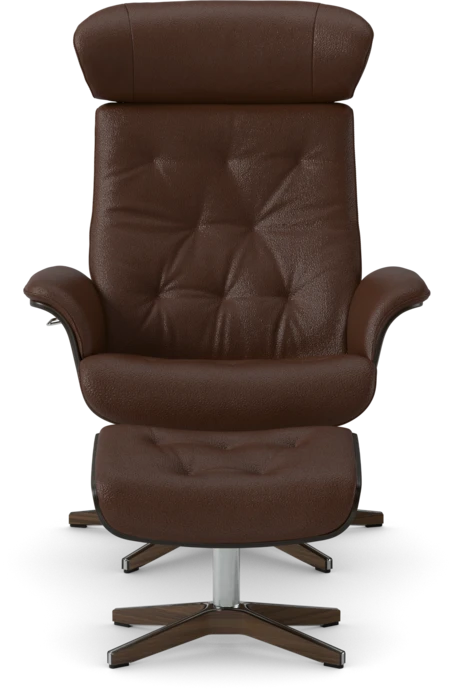 Timeout XL, Fåtölj och fotpall pikérad