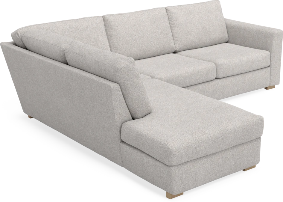 Friday - 2,5-sits soffa med divan vänster - Grå