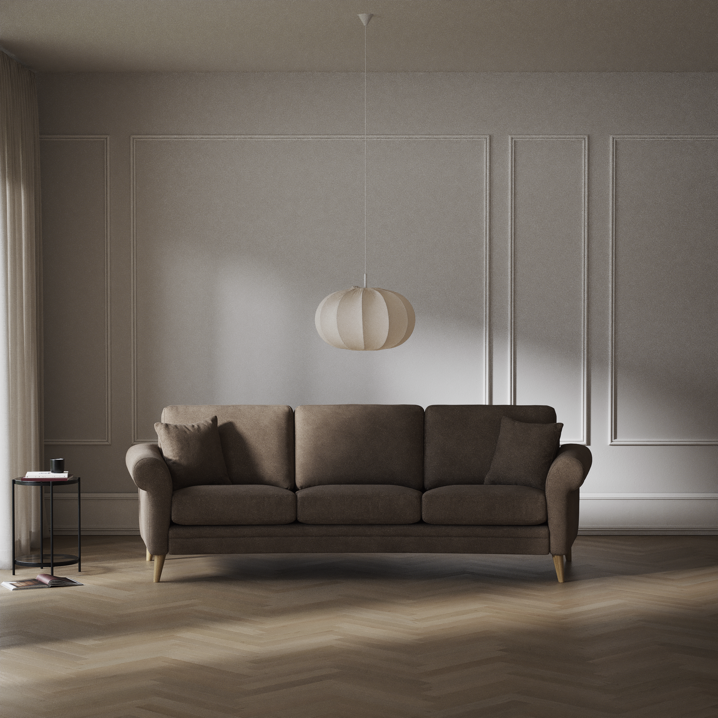 Eden - 3-sits soffa svängd - inspiration