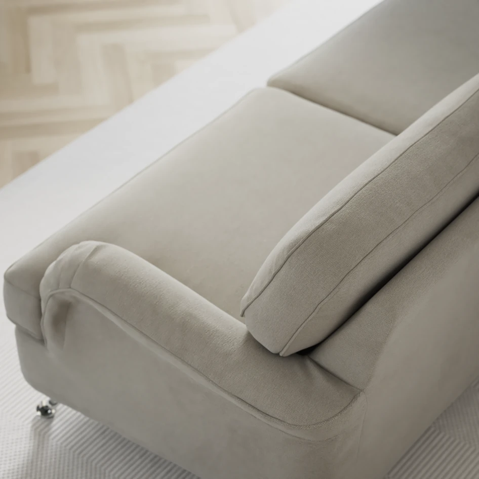 Oxford - 3-sits soffa svängd - Grå