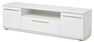 Alfredo - Tv-bänk, B 158 cm - Vit