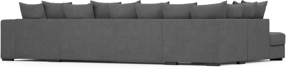 Town - 3-sits soffa med divan vänster och schäslong höger - Grå