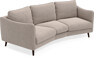 Madison - 3-sits soffa svängd, 70 cm - Beige