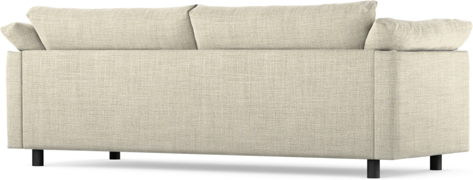 Cherrie - 3-sits soffa, fast klädsel - Beige